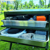 Outdoor Cooking Box with Folding Table And Leg